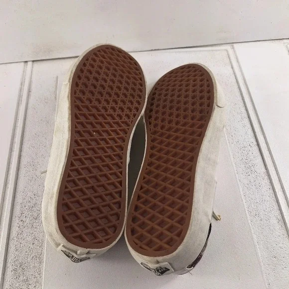 Vans Off The Wall Womens Patchwork Floral White 8 - Picture 5 of 6